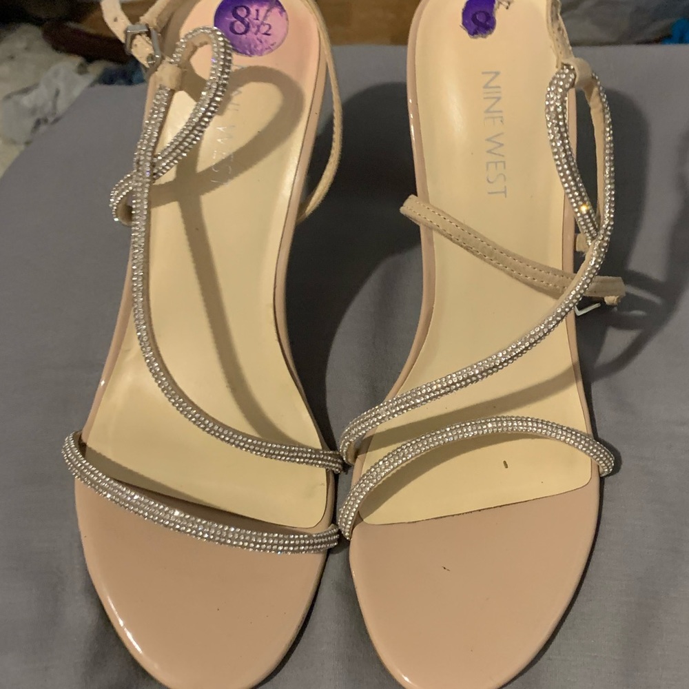 Pair of Nine West heels. I wore them once and they didn’t fit great. Need gone!